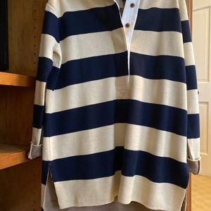Jcrew Collection Rugby Stripe Tunic